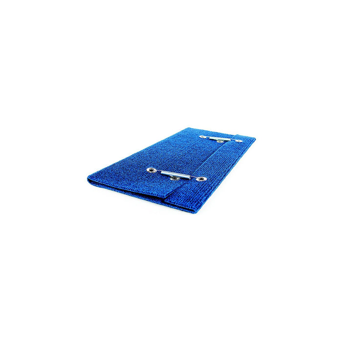 Camco 42924 Step Rug XL For Larger Manual or Electric RV Steps 18" Wide, Blue