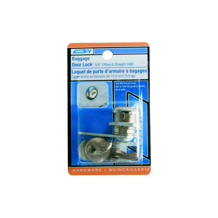 Camco 44340 Cam Lock (Contains One Offset and One Straight Cam)