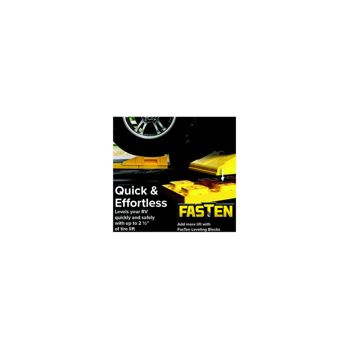 Camco 44535 FasTen-RV Leveling Ramps (2)