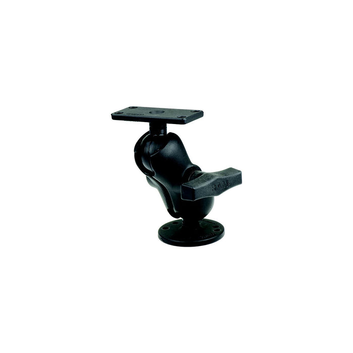 RAM Mount RAM-202-24-202 1.5" Ball Mount for Helix 7, 2.5" Round Base & 2" x 4" Plate, fits Humminbird Helix 7 Only