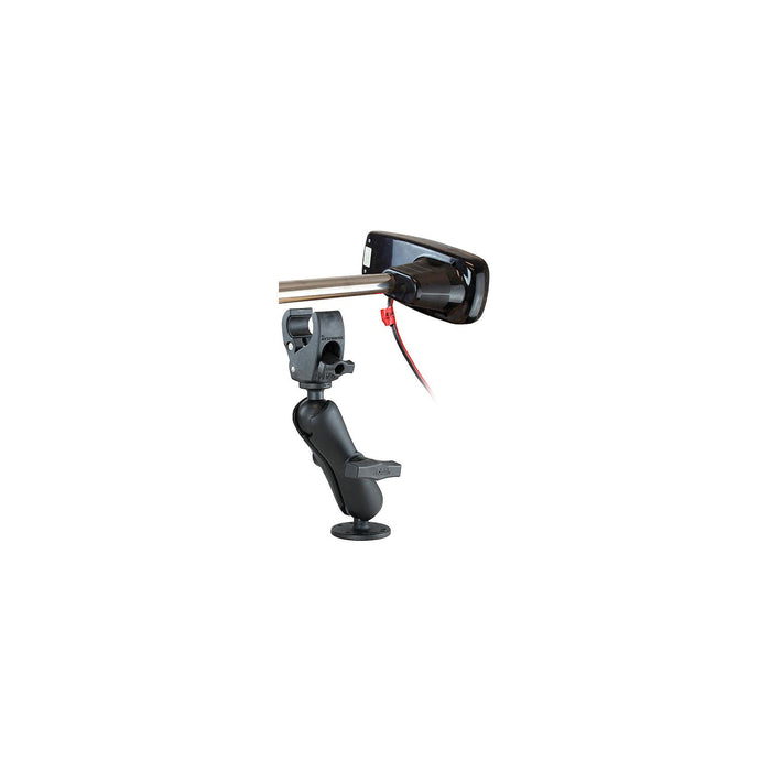 RAM Mounting Systems RAP-400-202 RAM Tough Claw Base W/Double Socket Arm & 1.5", Round Base Adapter