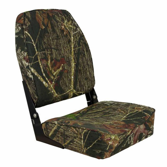 Springfield 1040646 High Back Folding Seat, Mossy Oak Break-Up