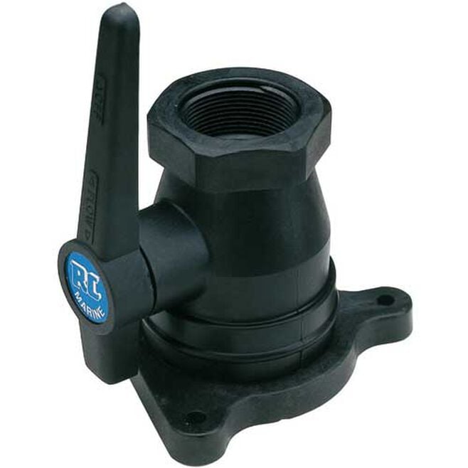 Forespar 904010 MF849 3/4" Marelon Flange Mounting PTFE Seacock