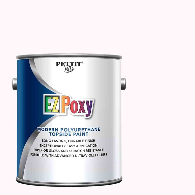 Pettit 1318408 EZ-Poxy Polyurethane Topside Finish, Mediterranean White-Qt.