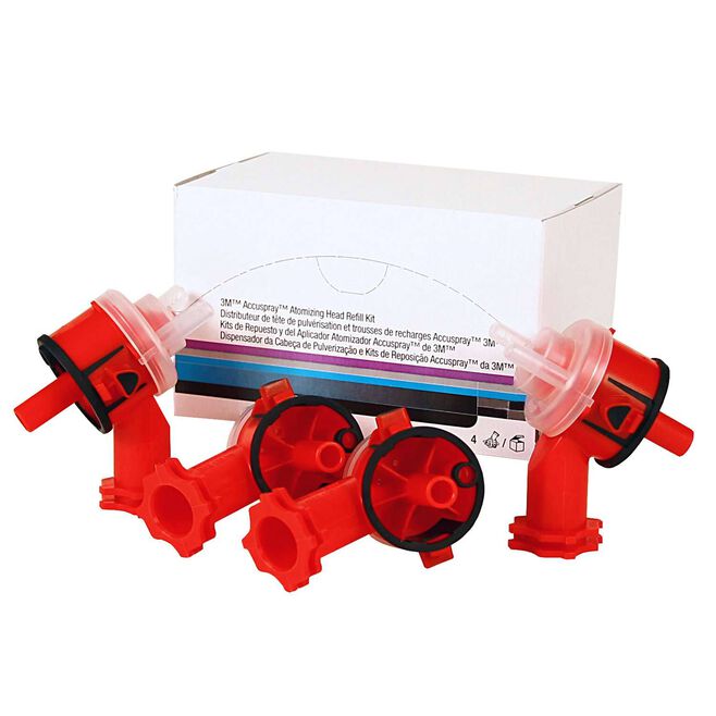 3M 16609 Atomizing Head 2.0mm Red Opaque