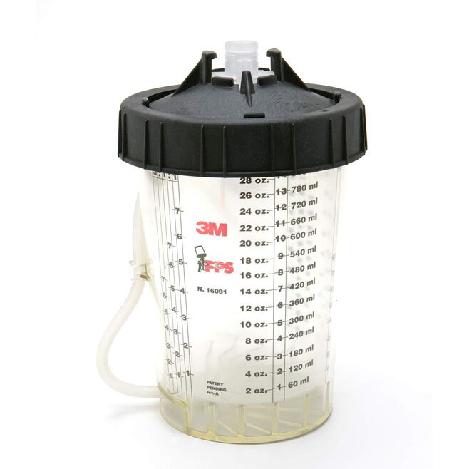 3M 16124 28 oz. Cup w/Pressure Hose