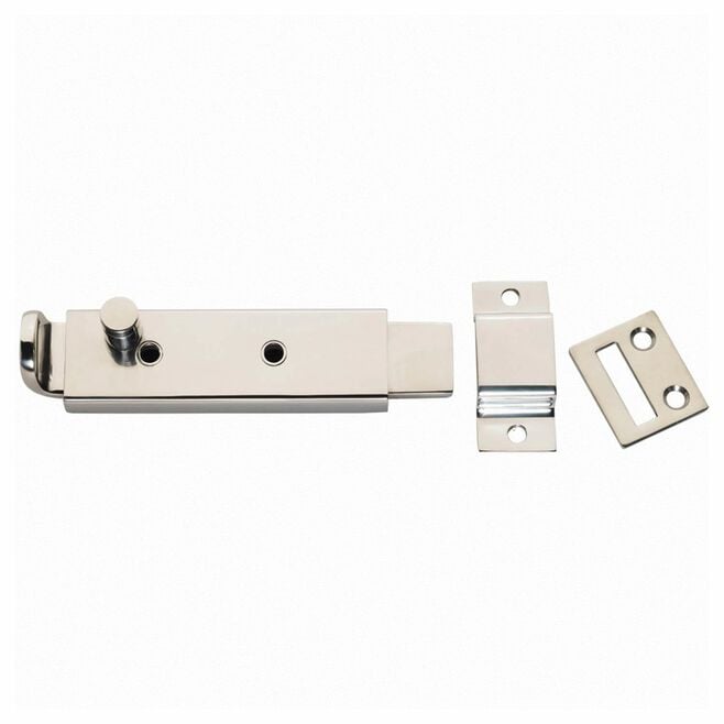 Whitecap S-0588C Spring Loaded Slide Bolt/Latch 316 Stainless Steel 5-5/16"