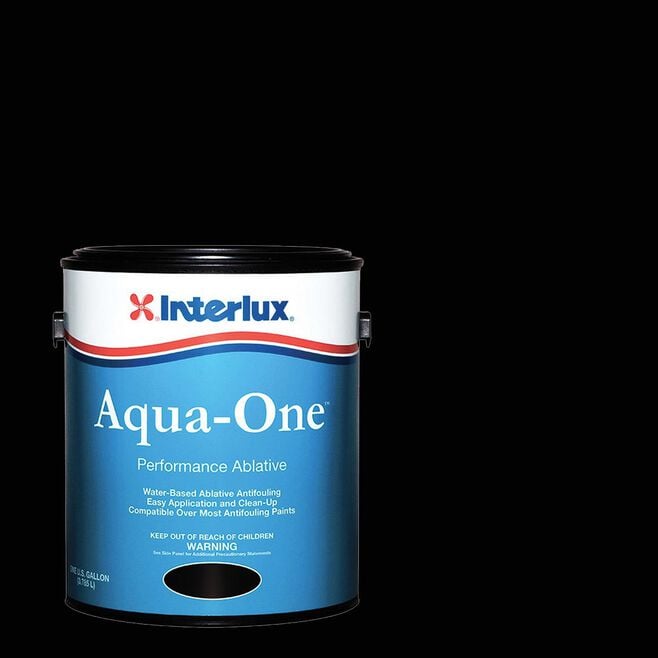 International Paint YBE179/3 Aqua-One, Black, 3-Gal Pail