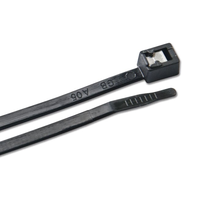 Ancor 199266 Self Cutting Cable Ties, 14" UV Black, 500/pk