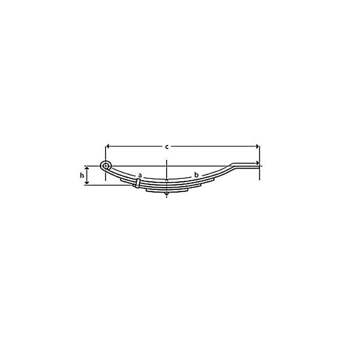 U.C.F. America 18 Una018-2 Lvs Slip. Spring 300#