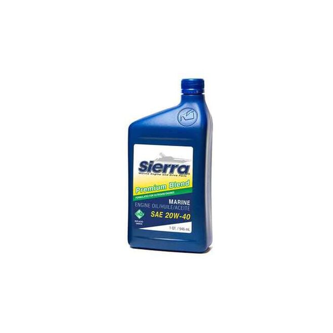Sierra 18-9450-2 4-Stroke 20W40 FC-W Mineral Outboard Engine Oil, Qt.