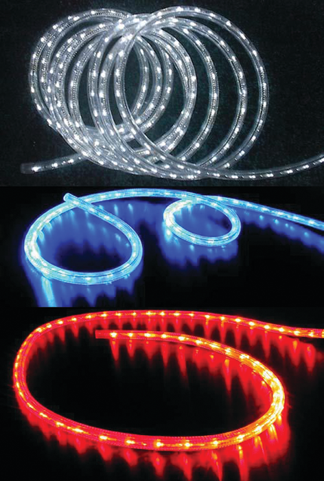 Imtra ILMDL-WH-24LED MDL Series LED Rope Lighting, 24V DC Cool White