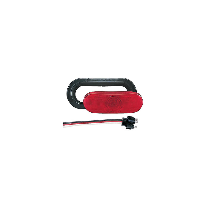 Anderson E421KR Oval Stop/Turn/Tail Light Kit Red