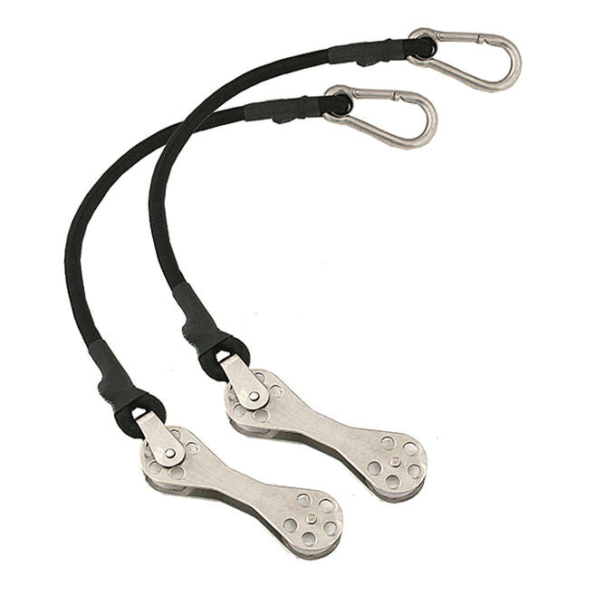 Taco Metals COK-0022-2 12" Shock Cord with Double Pulley