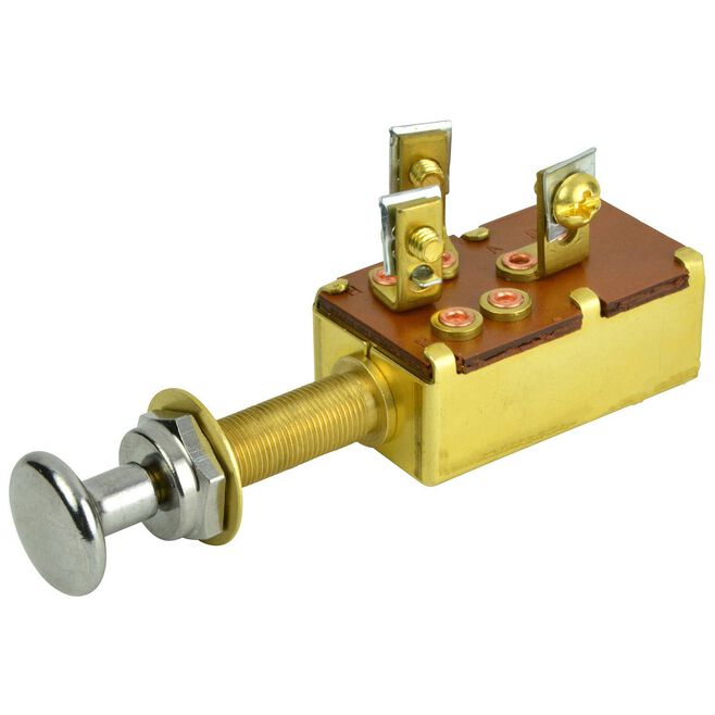 BEP 1001304 Push-Pull Switch, SPDT, Off–On1–On2