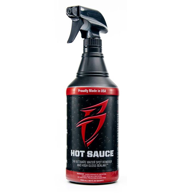 Boat Bling HS0032 Hot Sauce Ultimate Hard Water Spot Remover w/ High Gloss Wax, Sealant, 32oz.