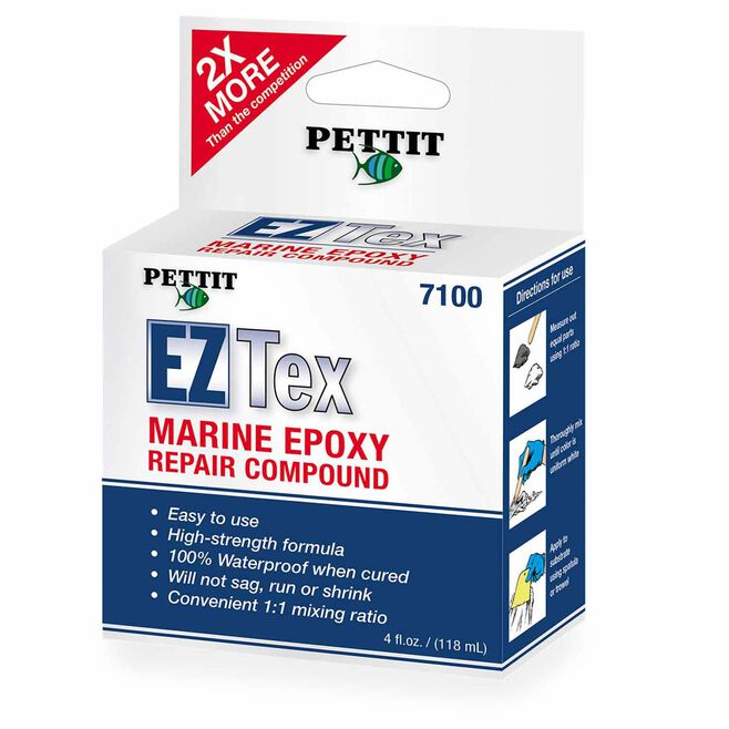 Pettit 710020 EZ-Tex Epoxy Compound, 4 oz.