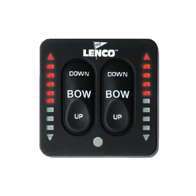 Lenco 15271-001 LED (Two-Piece) Switch Kit for Dual Actuator Tabs