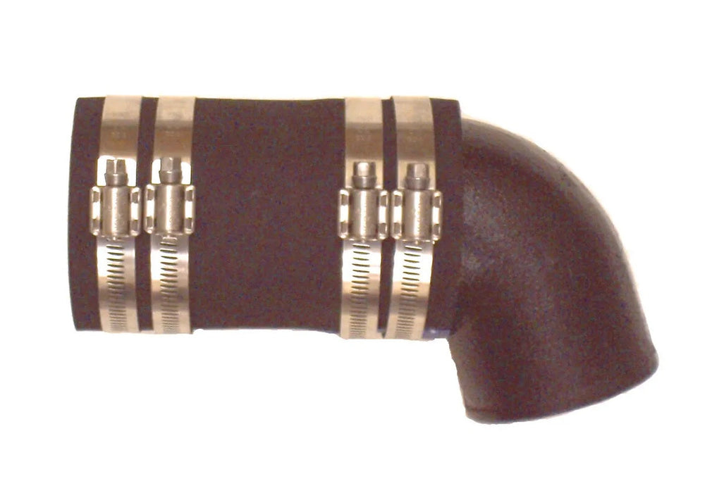 Adaptador de codo de escape Barr