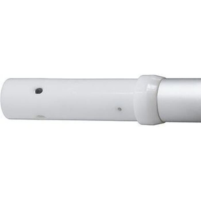 Taco Metals OT-0318HD-VEL Taco Deluxe Aluminum Tele-Outrigger Pole, 18', Silver, 1 pr.