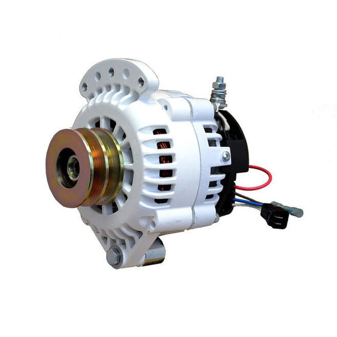 Balmar 621-100-DV Alternator 100 AMP 12V 1-2" Single Ft Spindle Mount Dual Vee, Pulley w/Isolated Ground