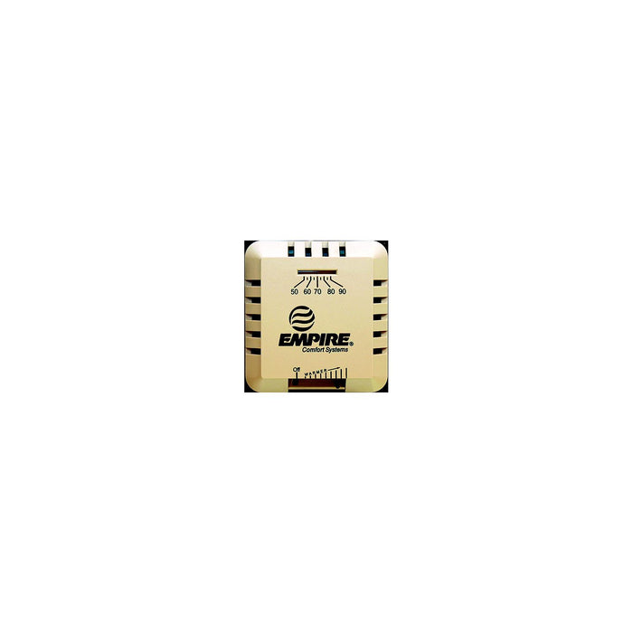 Empire Comfort TMV Dometic Millivolt or IP Fireplace Thermostat, White
