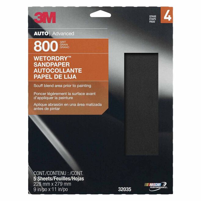3M 32035 Imperial Wetordry P800 Pkg/5