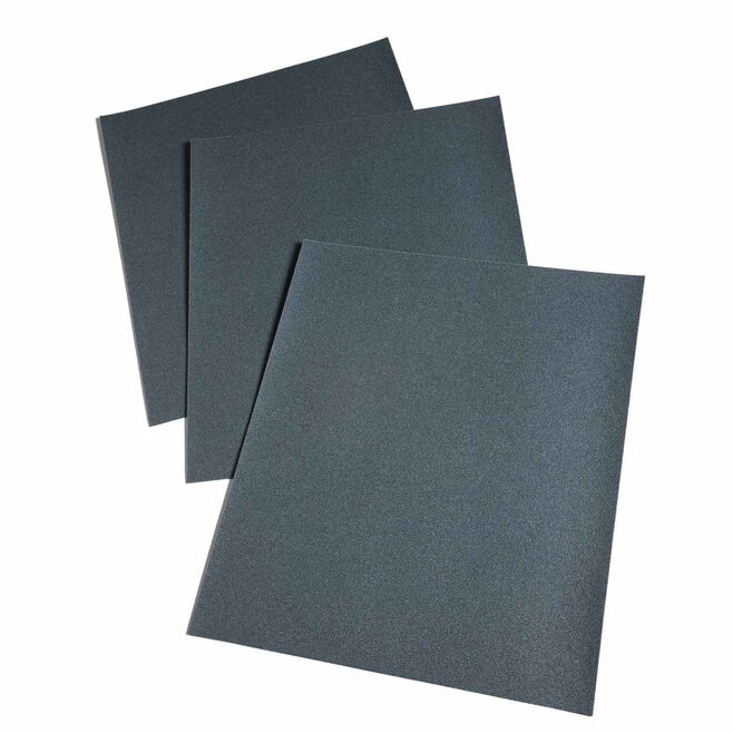 3M 2038 Imperial Wet Or Dry Paper Sheets, 9" x 11" Grade P400 50/Pack