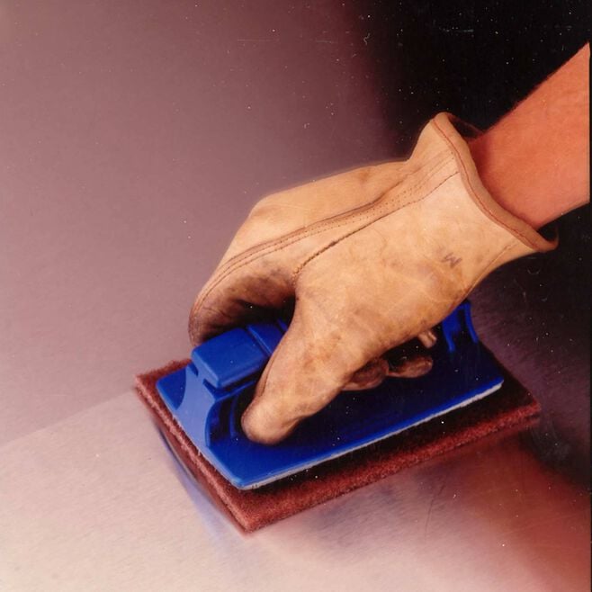 3M 07447 Scotch Brite Hand Pads, General, Maroon, 20/Box