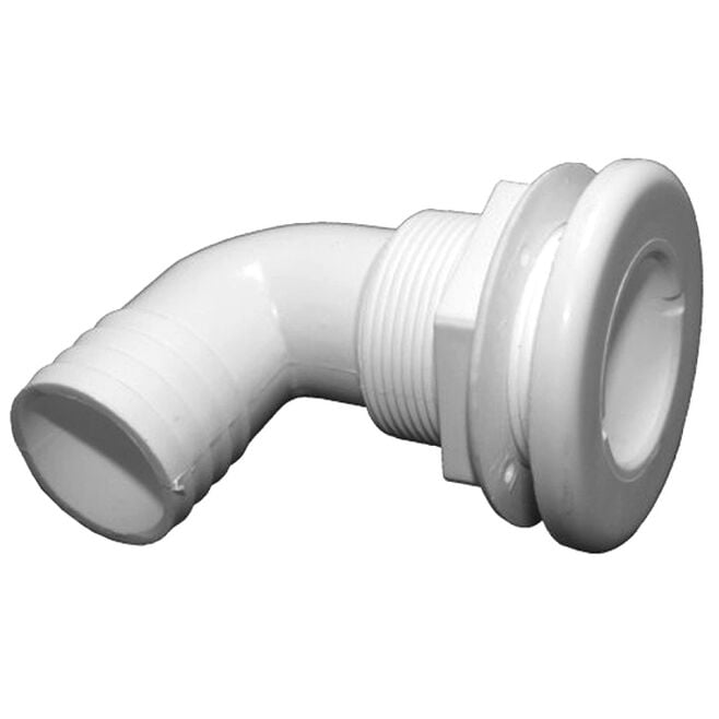 TH Marine TH-1292-DP T-H Marine 90 Degree Thru-Hull Fitting For Hose