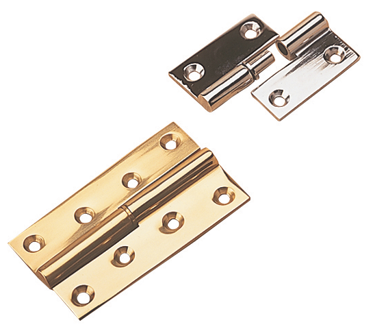 Sea Dog 204520-1 Sea-Dog Chrome Brass Take Apart Hinge, Right, 2-3/4" 2/Card