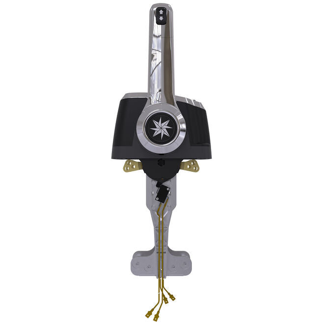 SeaStar CHX8241P Xtreme Series Dual Lever Top Mount Control, Trim Switch (no Neutral Interlock on Handle)