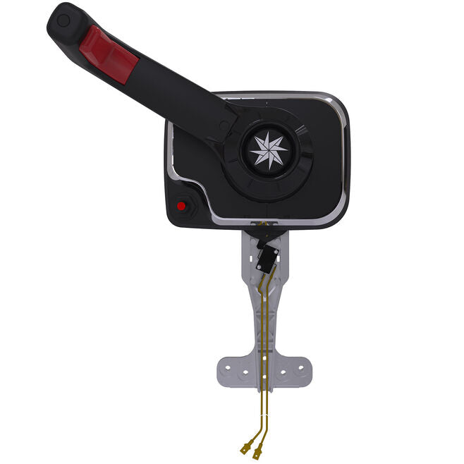 SeaStar CHX8851P Xtreme Single Function Center Mount, Single Lever, Engine Cut Off Switch, Trim Switch, Center Console