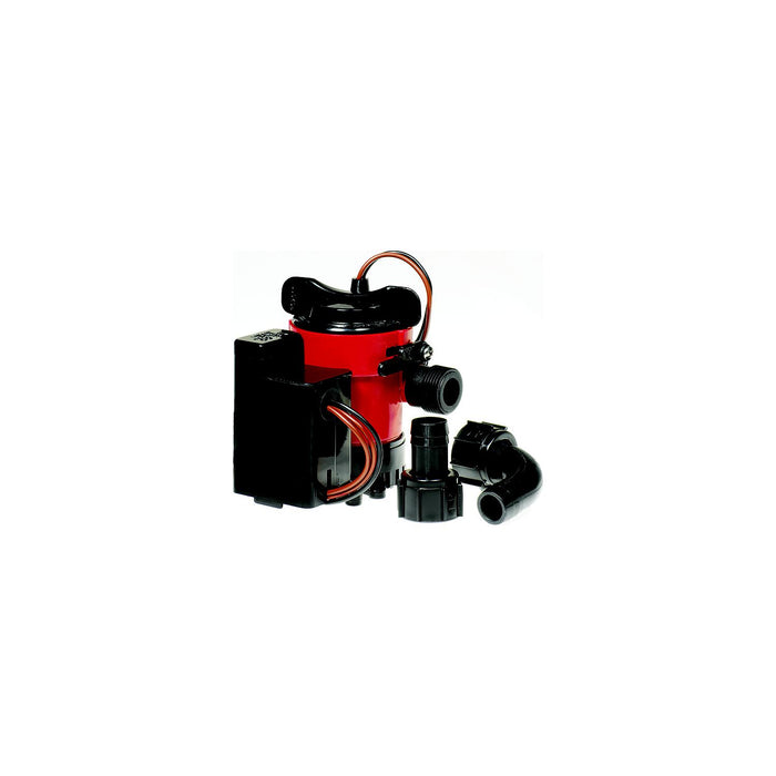 Johnson Pump 06203-00 Cartridge Combo Package Includes Auto Bilge Pump w/, Electronic Float Switch 12V