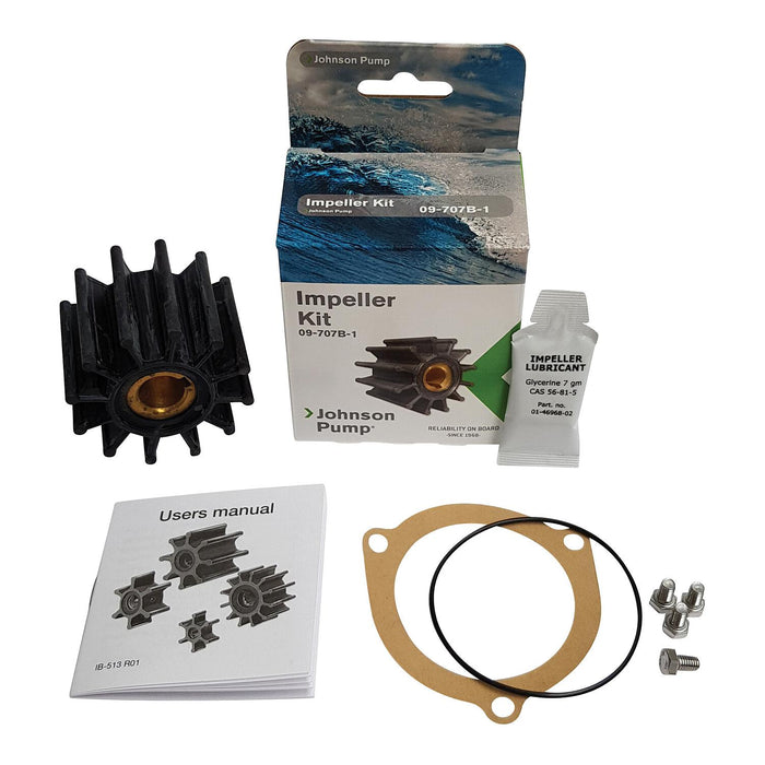 Johnson Pump 09-707B-1 Impeller Replacement Kit, Sherwood 15000K