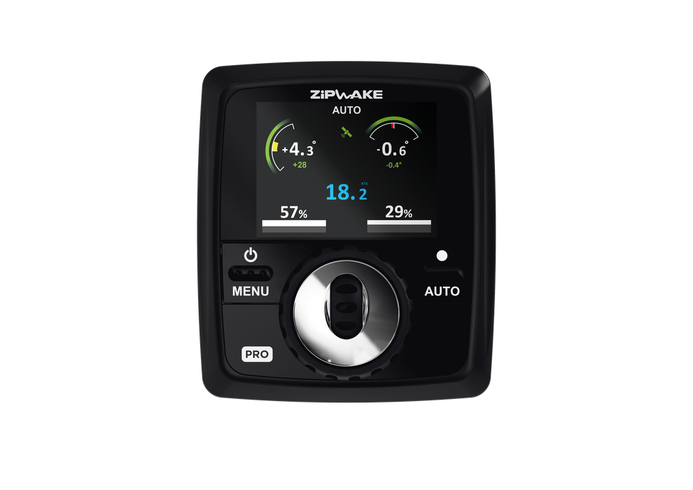 Zipwake 2022032 Series S PRO / Series E PRO CP PRO Control Panel with 7 m (23 ft) Standard Cable — product view