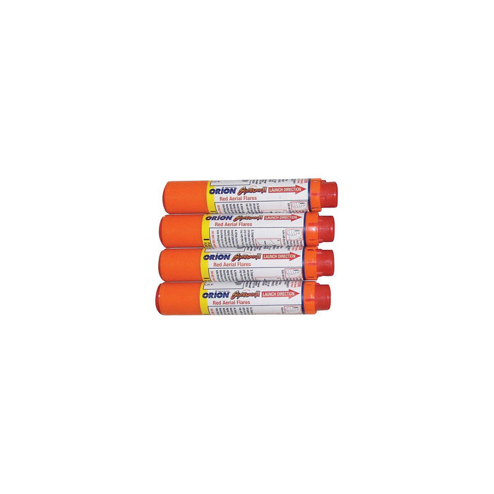 Orion 859 Skyblazer-4 Red Aerial Signals w/Storage Bag, 4/Pk