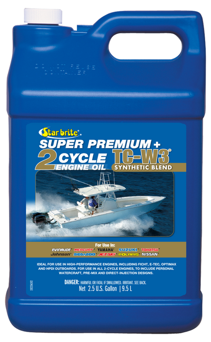 Starbrite Super Premium 2-Cycle Engine Oil Tc-W3