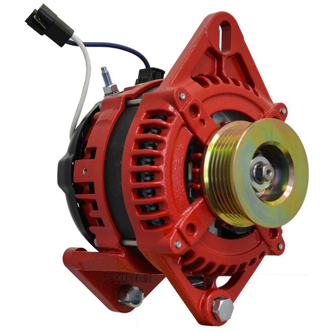 Balmar XT-DF-170-K6 Alternator 3.15" Dual Ft Saddle K6 Serpentine Pulley 170A, 12V