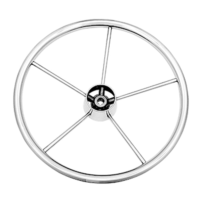 15" Stainless Steel Steering Wheel