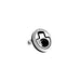 2.5" Locking, 4.5" Shaft, Beveled Face/Flat/Long, Straight