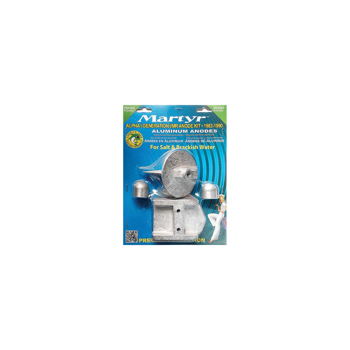 Martyr CMALPHAGEN1KITM Mercruiser I Gen I Anode Kit, Magnesium