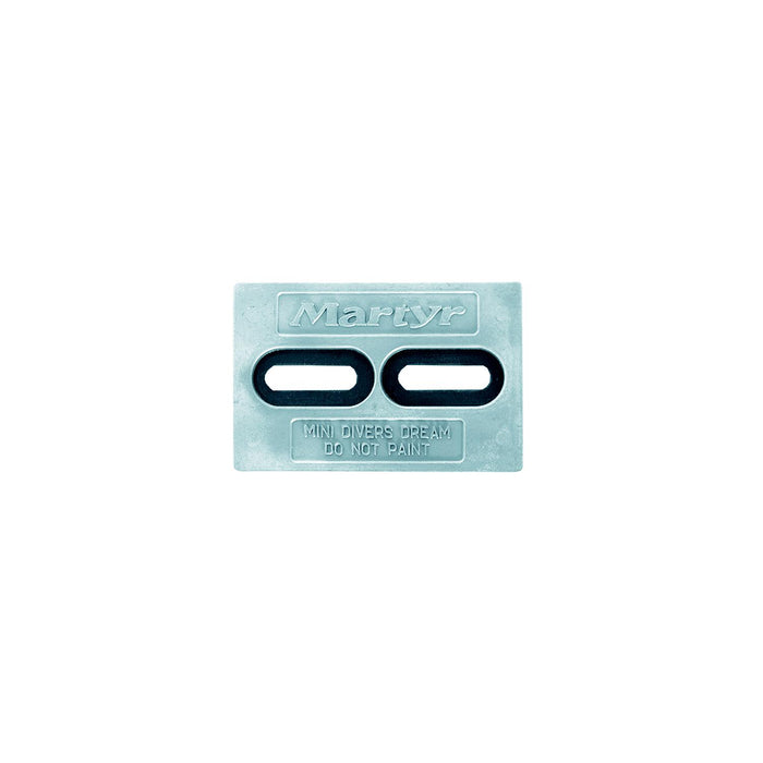 Martyr CMDIVERM Hull Anode 1/2" x 6" x 12", Magnesium