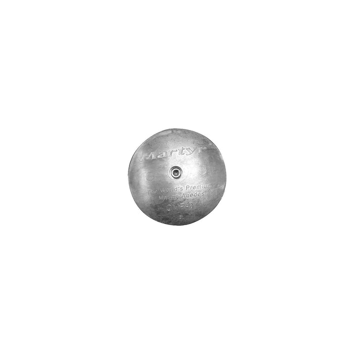 Martyr CMR02S Rudder/Trim Tab Zinc Anode With Stainless Steel Slotted Head