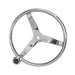 15-1/2" Stainless Steel Boat Steering Wheel w/ Standard Knob