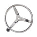 13-1/2" Stainless Steel Marine Steering Wheel w/ Knob
