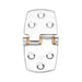 Steel Marine Grade Top Mount Friction Hinge 3"x1.5"