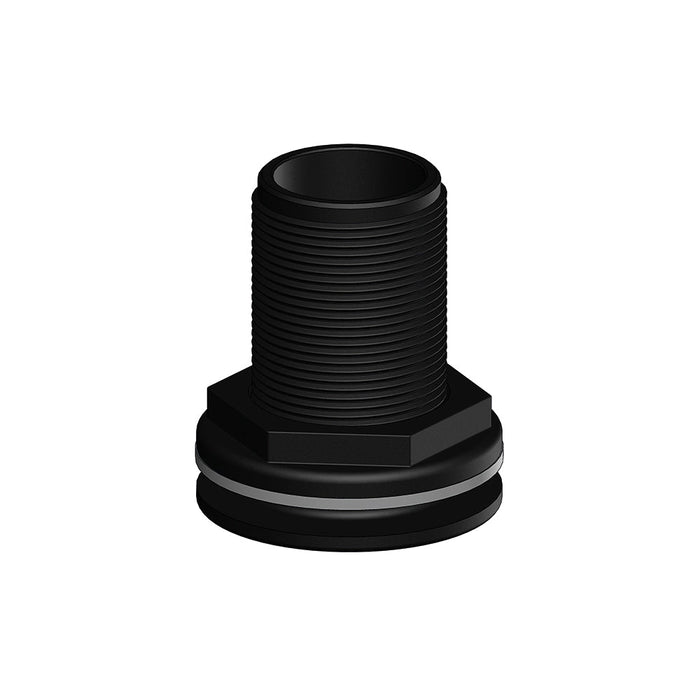 Thru-hull Domed .5" (12.7mm) NPS, Black