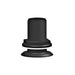 Thru-hull Recessed .5" (12.7mm) NPS, Black