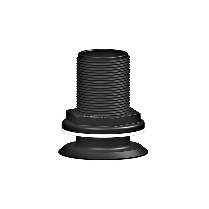 Thru-hull Recessed 1" (25.4mm) NPS, Black